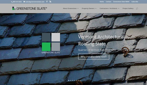 Announcing the brand new Greenstone Slate website
