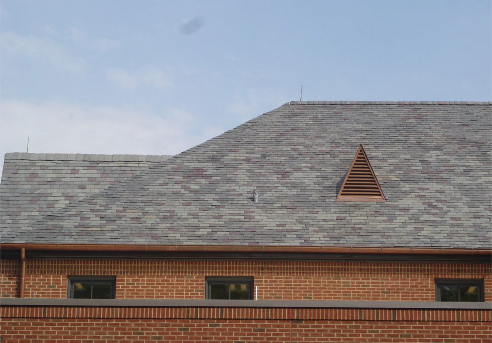 Slate roof on Alabama municipal complex