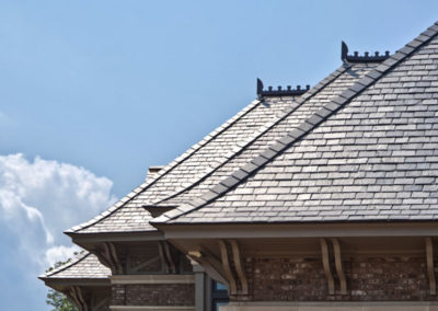 Grand Residence with Vermont Gray / Black Slate Roof