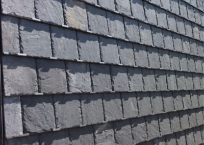 Close Up of Slate Cladding at Mount Hood Medical Center