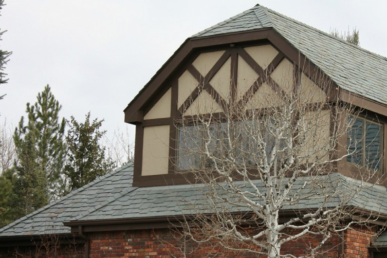 Cedar Shake Replacement Using Genuine Vermont Slate and SlateTec Installation