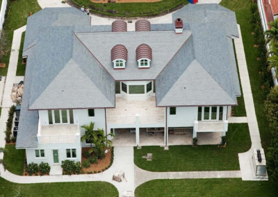 Slate Roof on Florida Home and Pool House