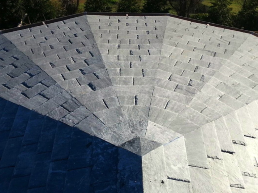 Mottled Gray Black Slate in California