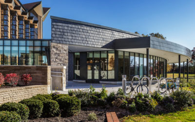 Project Profile: Vermont Gray/Black slate wall cladding installation at Valparaiso University