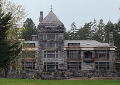 Greenstone Vermont slate adorns roof of national historic landmark