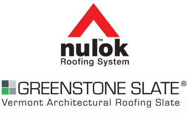 Nu-lok Roofing System and Greenstone Slate logos